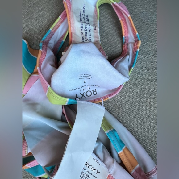 Roxy kids Colors Of The Sun Two Piece Flutter Bikini Set - Picture 6 of 8